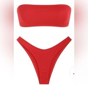 Zaful Bandeau Bikini